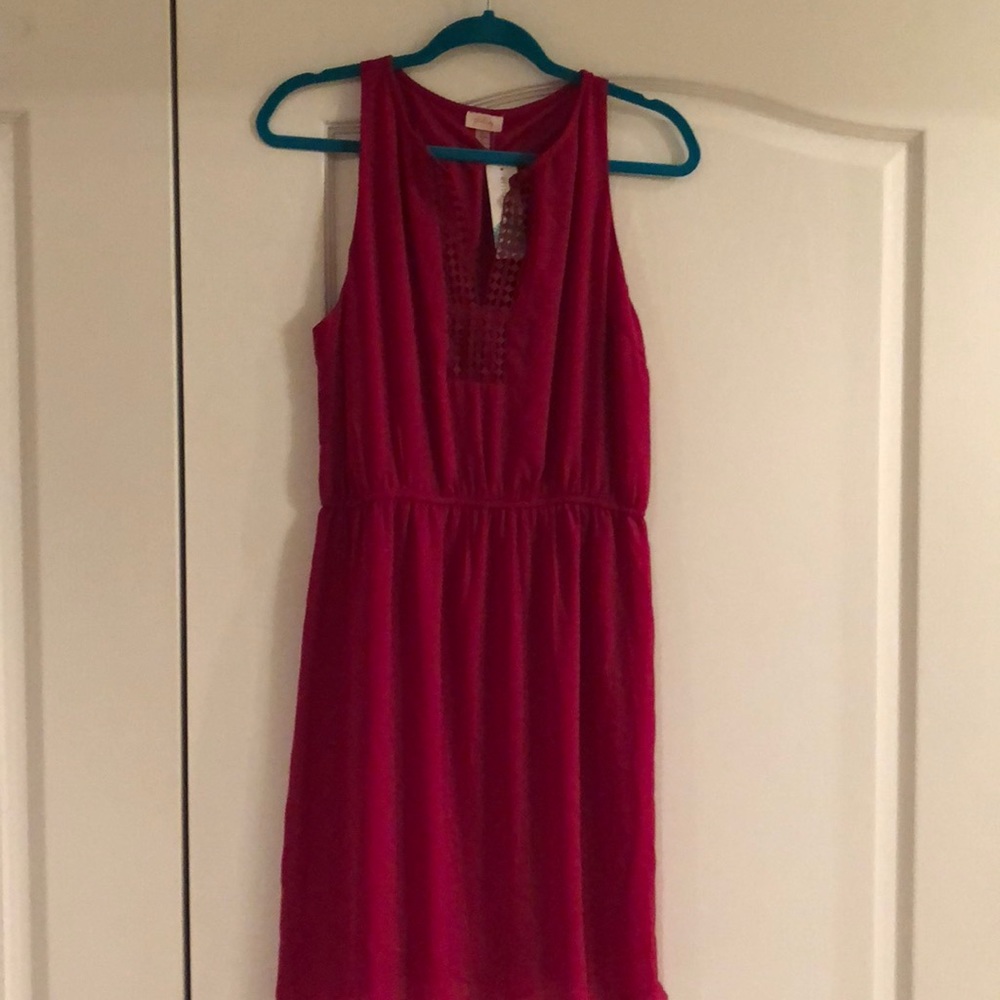 NWT Magenta Tank Dress